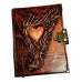 5 x 7 Leather Heart Journal